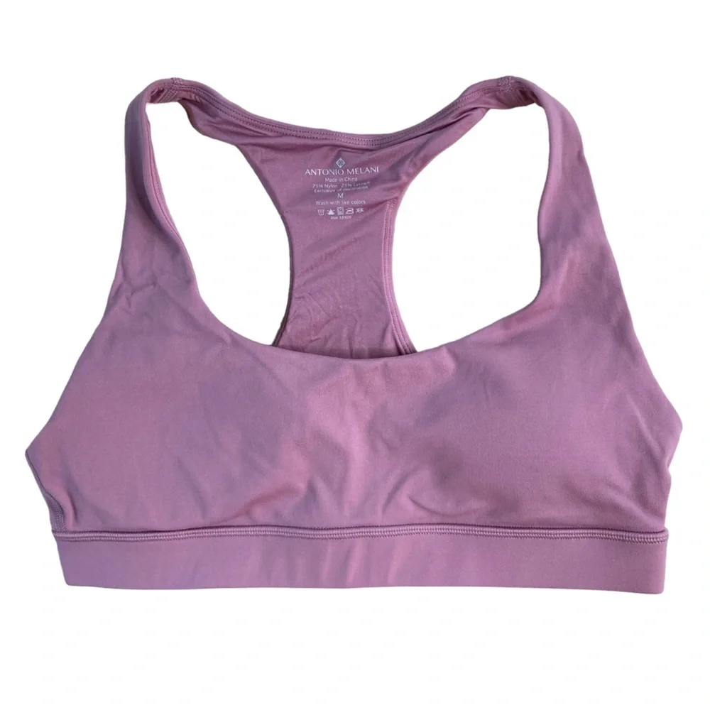 Antonio Melani Removable Soft Cup T-Back‎ Bra Mauve (Size M)